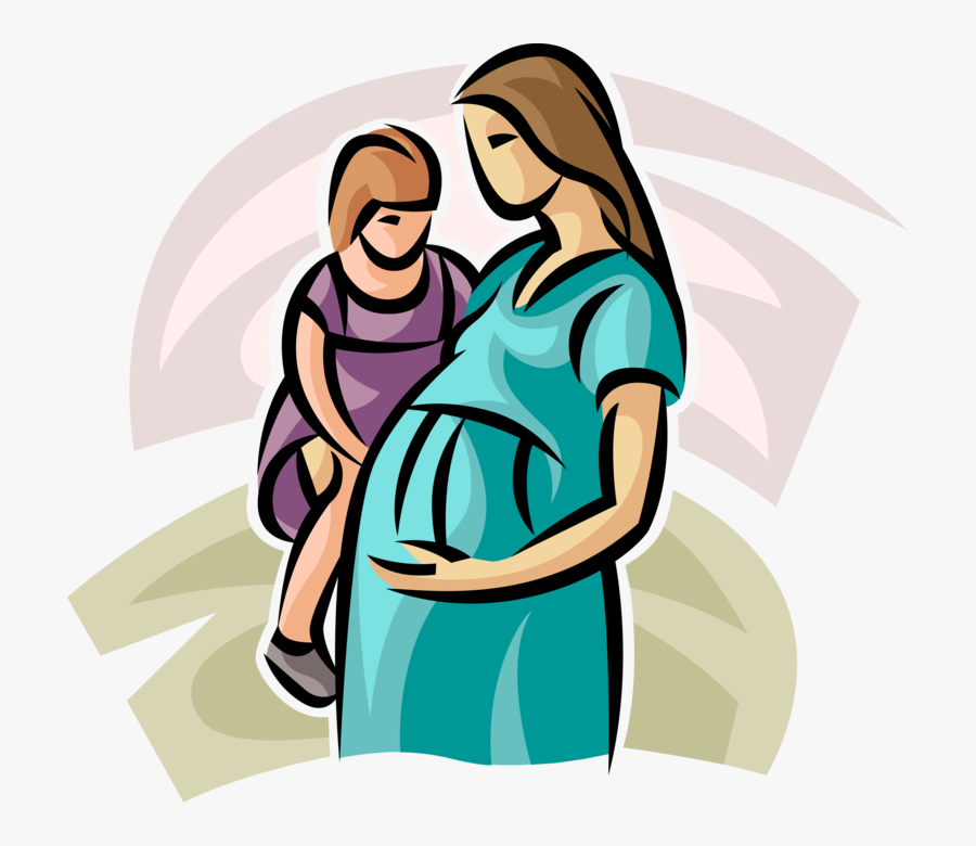 Pregnant Vector Mother - Antenatal Clinic In Sri Lanka, Transparent Clipart