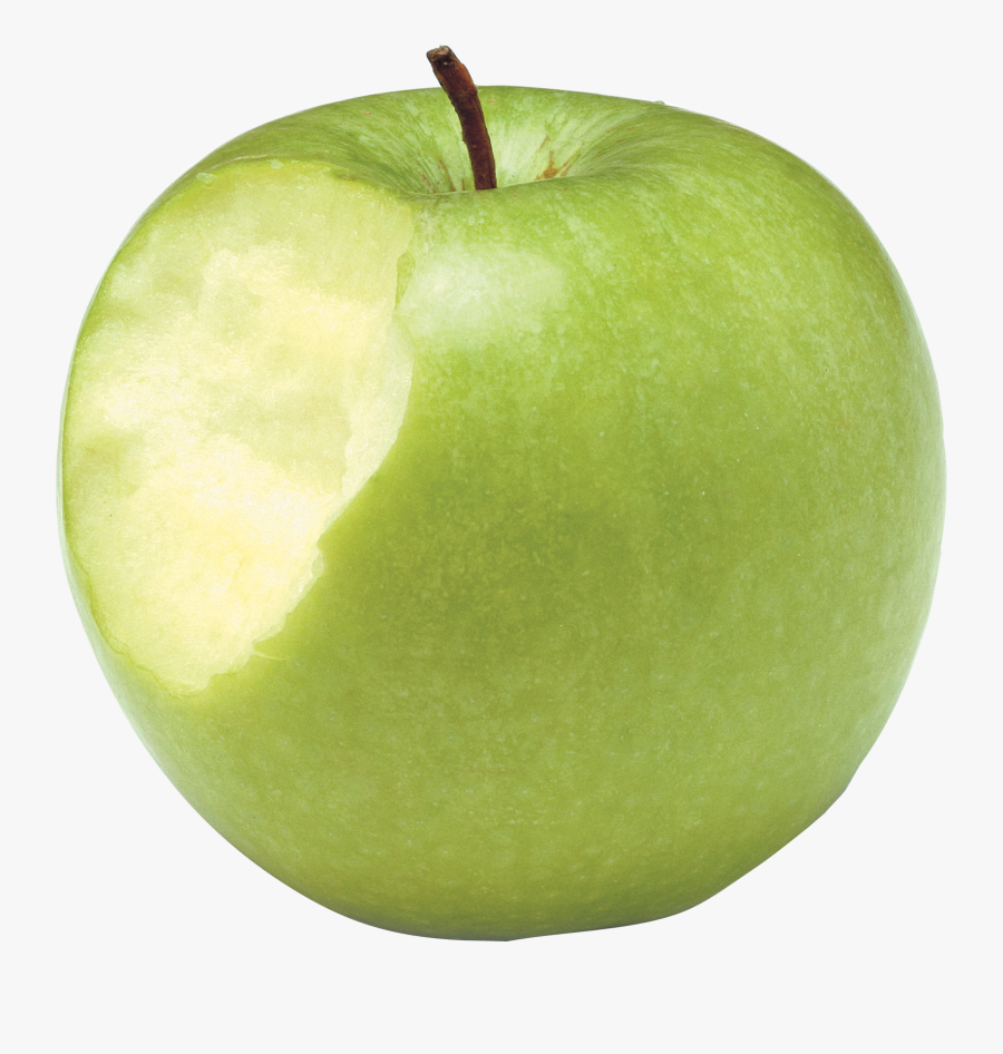 Apple Bitten Out Png Image - Bitten Green Apple, Transparent Clipart