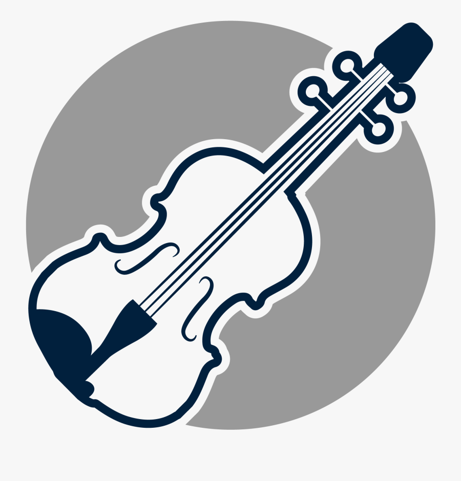 Clipart Piano Violin - Violin Logo, Transparent Clipart
