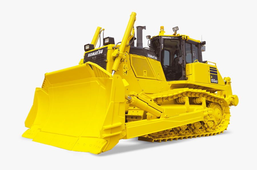 Dozer Vector Mini Digger - Komatsu Bulldozer , Free Transparent Clipart