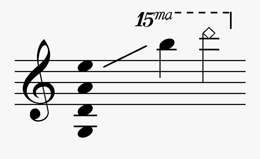 Range Violin - Music Notes 4, Transparent Clipart