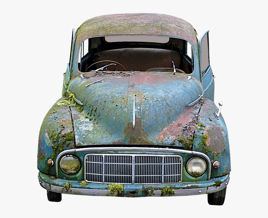 Broken Car Png - Old Broken Car Png, Transparent Clipart