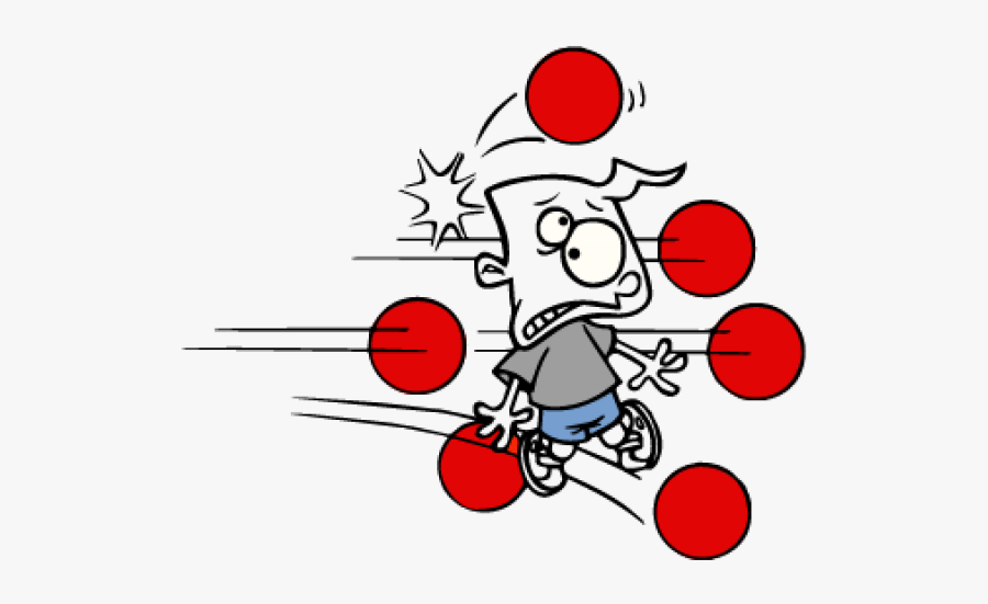 Dodge Clipart Dodgeball Player - Dodgeball Clipart, Transparent Clipart