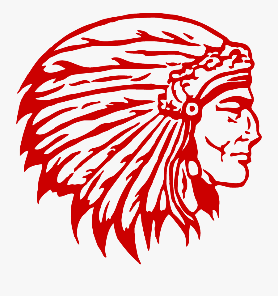 Indian Head Png - Adair County High School Logo, Transparent Clipart