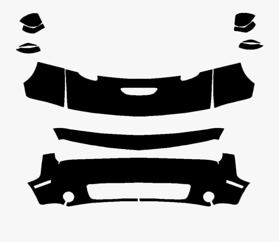 2019 Dodge Challenger R/t Scat Pack 3m Pro Series Clear, Transparent Clipart