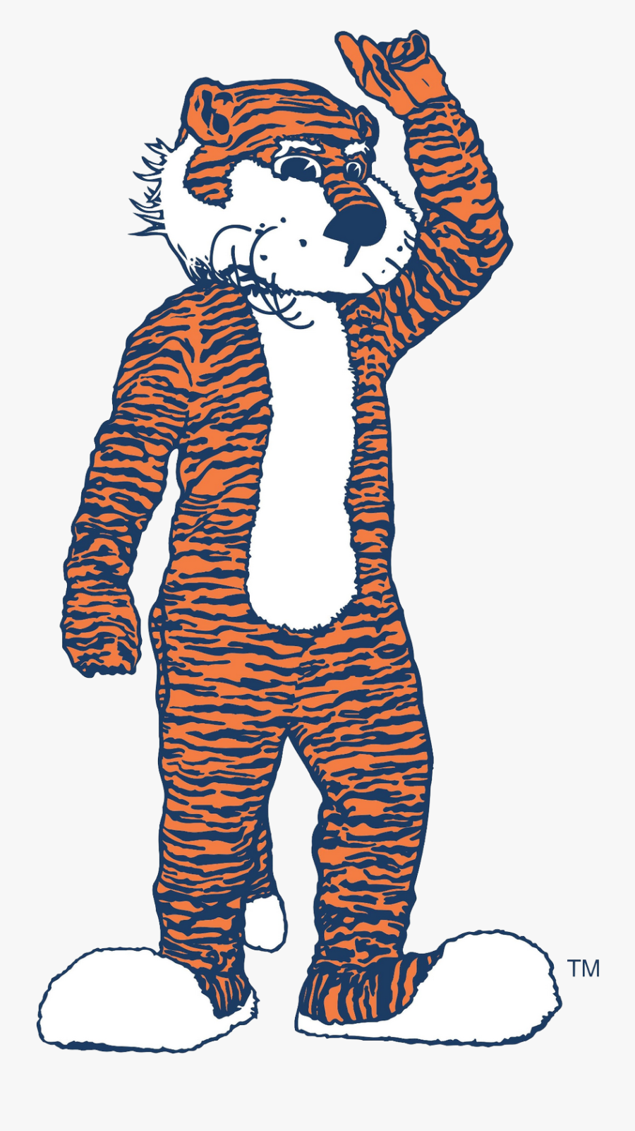 Auburn University Seal And Logos Png - Clemson Tigers Mascot Png, Transparent Clipart