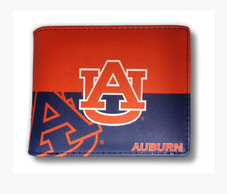 Auburn Bifold Wallet With Au Logo, Transparent Clipart