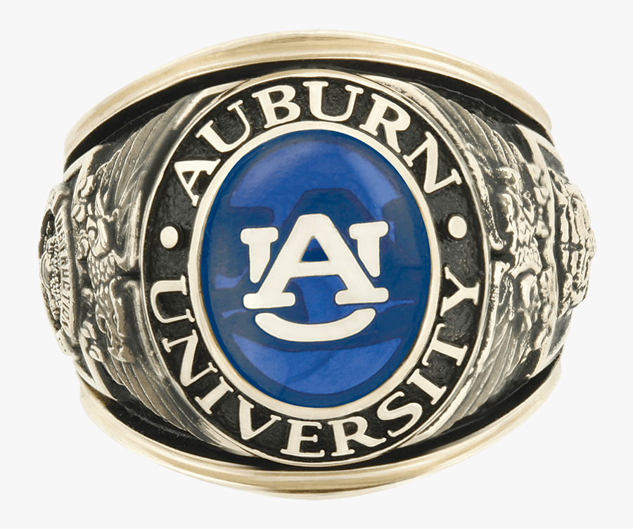 Transparent Class Ring Clipart - Auburn University Ring, Transparent Clipart