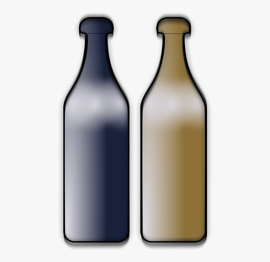 Bottles - Glass Bottle, Transparent Clipart
