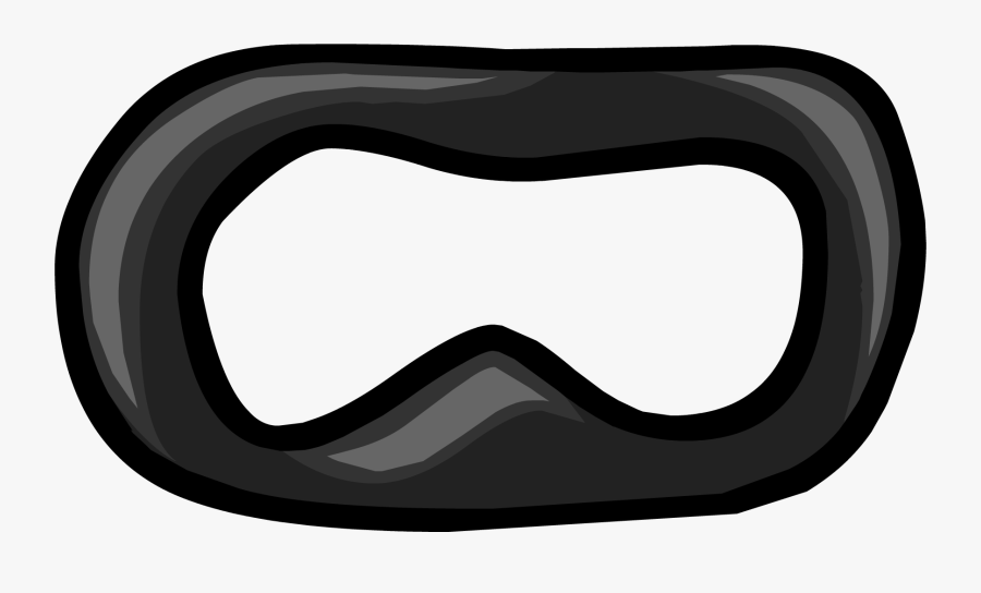 Black Superhero Mask Icon, Transparent Clipart