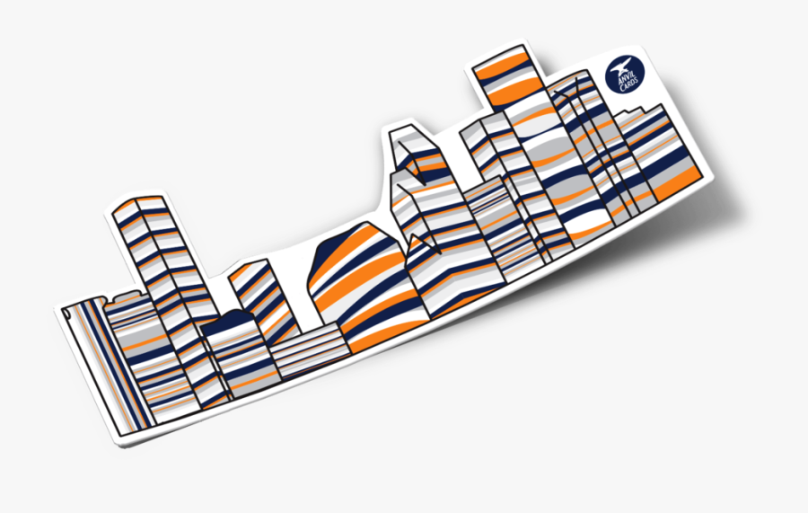 Houston Skyline Sticker Clipart , Png Download, Transparent Clipart