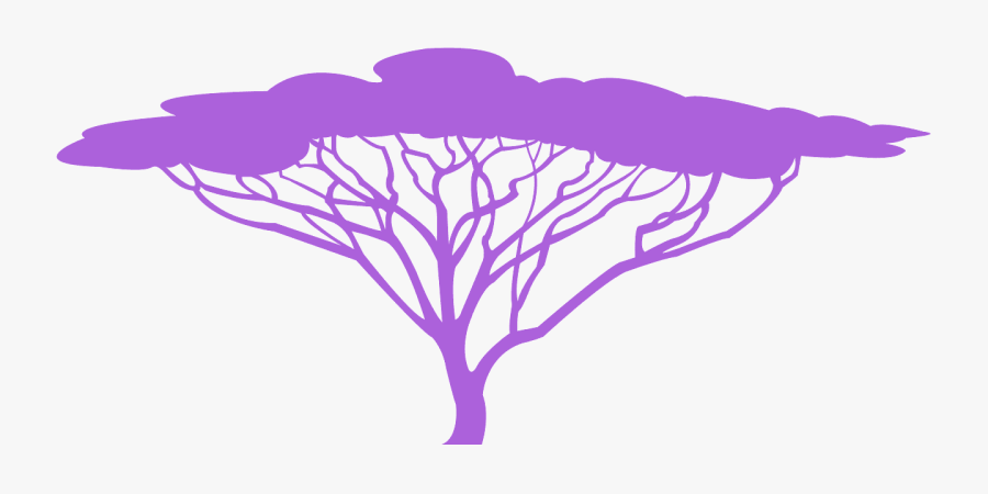 Tree In Africa, Transparent Clipart