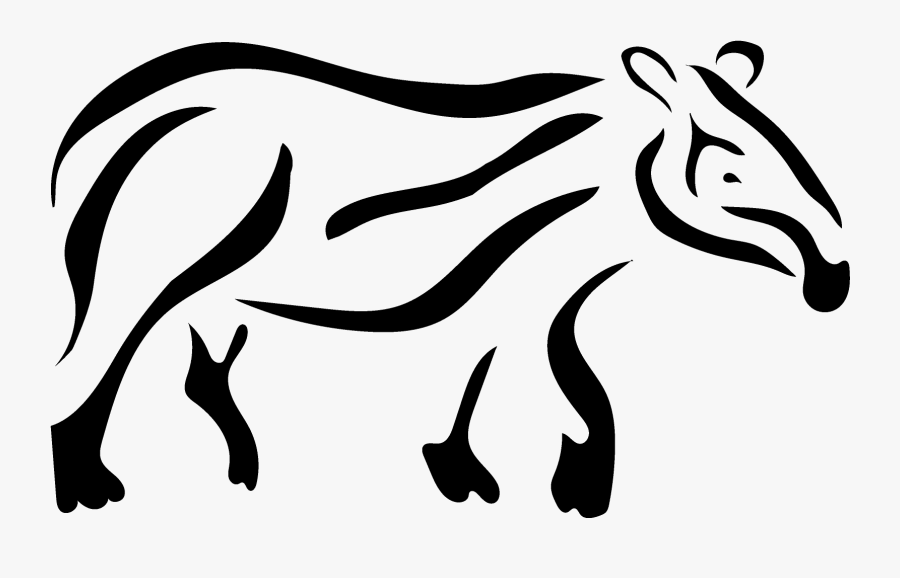 Clip Art Tapir, Transparent Clipart