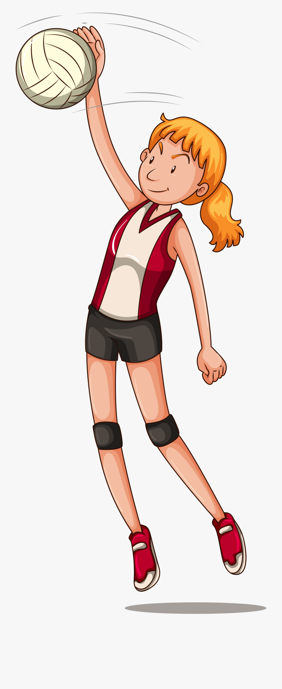 Knee Clipart Thigh - People Doing Different Sports, Transparent Clipart
