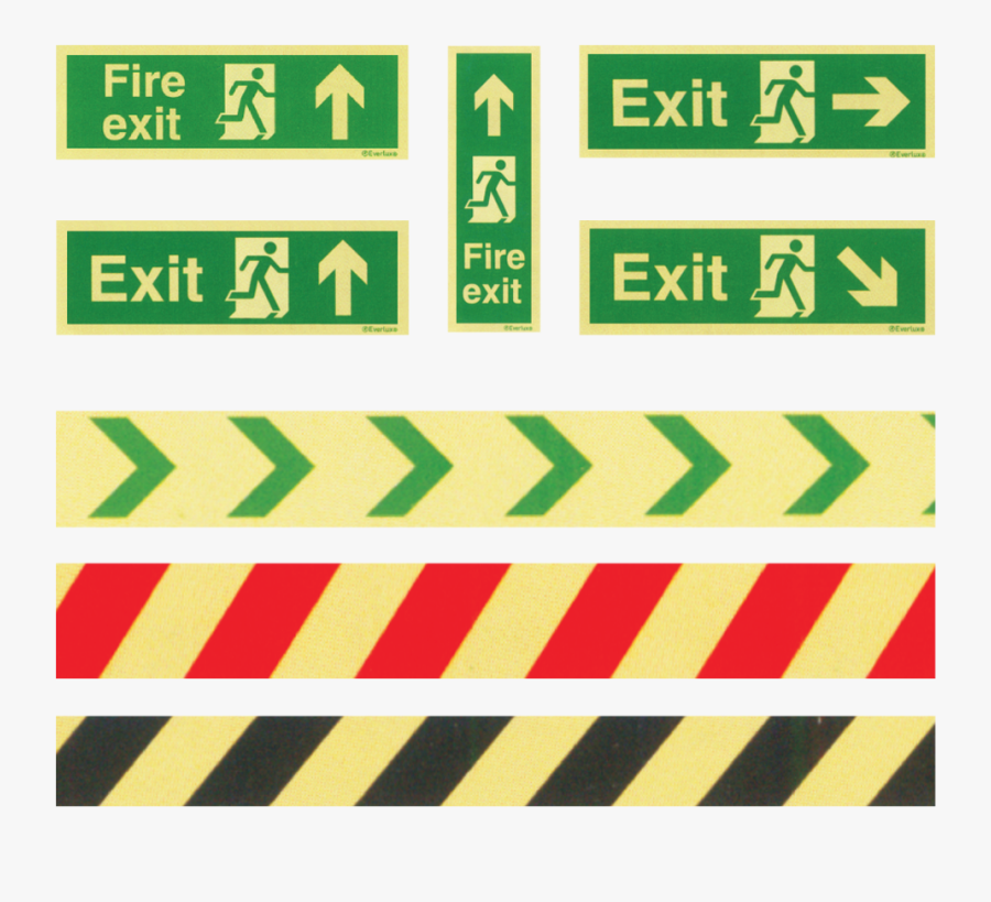 Emergency Exit, Transparent Clipart