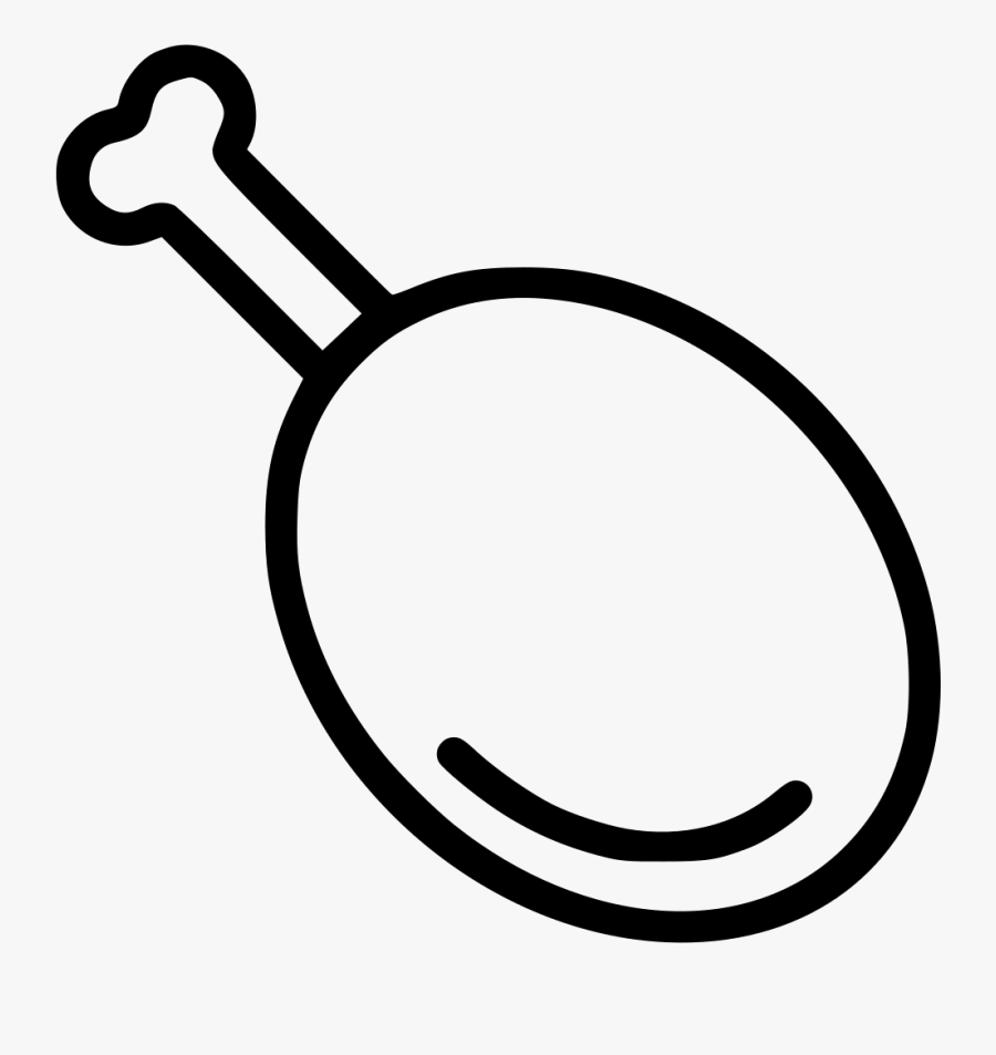 Transparent T-bone Steak Clipart Black And White - Line Art, Transparent Clipart