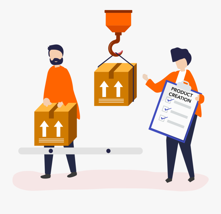 Advance Product Creation - Distribution Illustration, Transparent Clipart