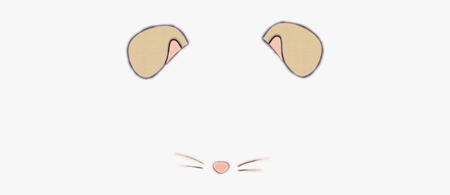 #puppy #dog #ears #filter #cute #scanimalears - Snapchat Mouse Filter, Transparent Clipart