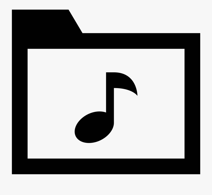 Music Folder Icon Clipart , Png Download, Transparent Clipart