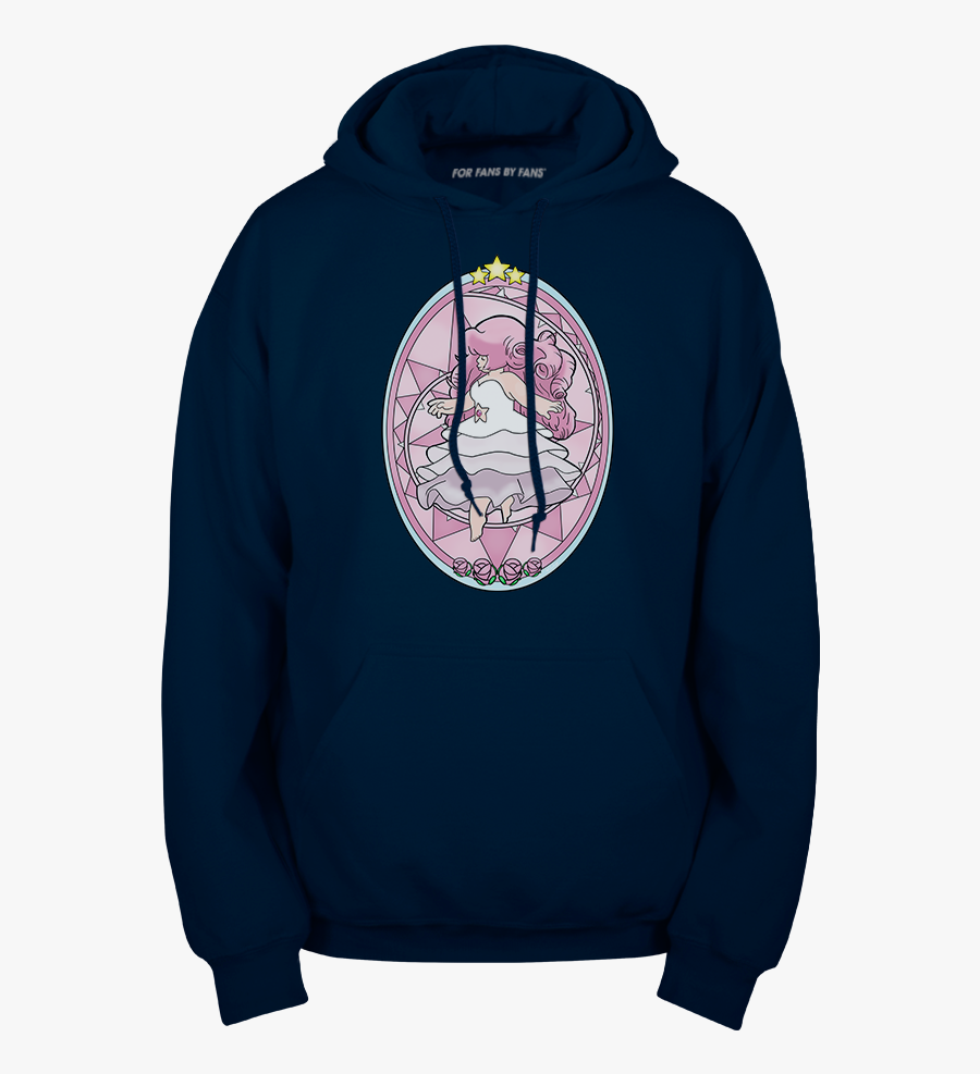 Rose Quartz Stained Glass Window Pullover Hoodie - صباح الخير متحركه, Transparent Clipart
