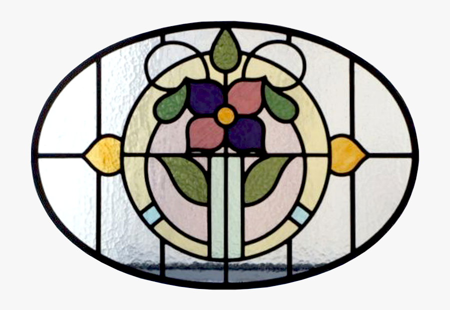 Transparent Stained Glass Clipart - Stained Glass, Transparent Clipart