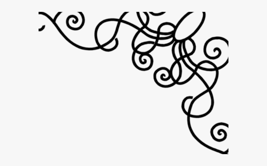 Garland Clipart Corner - White Borders And Frames, Transparent Clipart