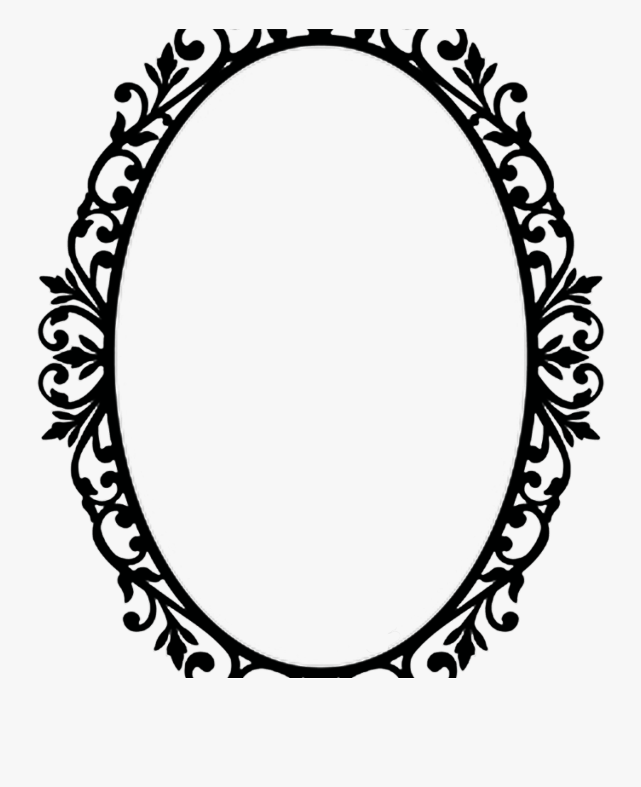 Vintage Transparent Oval Frame - Vintage Frame Chandelier Vector, Transparent Clipart