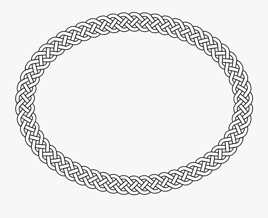 Transparent Oval Border Png - Circle, Transparent Clipart