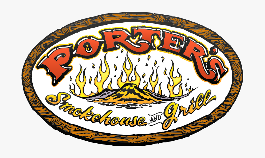 Porter's Smokehouse And Grill, Transparent Clipart