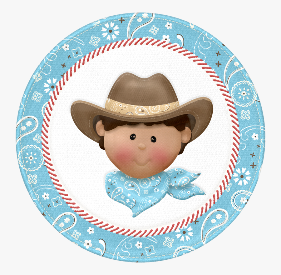 Etiquetas Dee Vaquero Redondas, Transparent Clipart