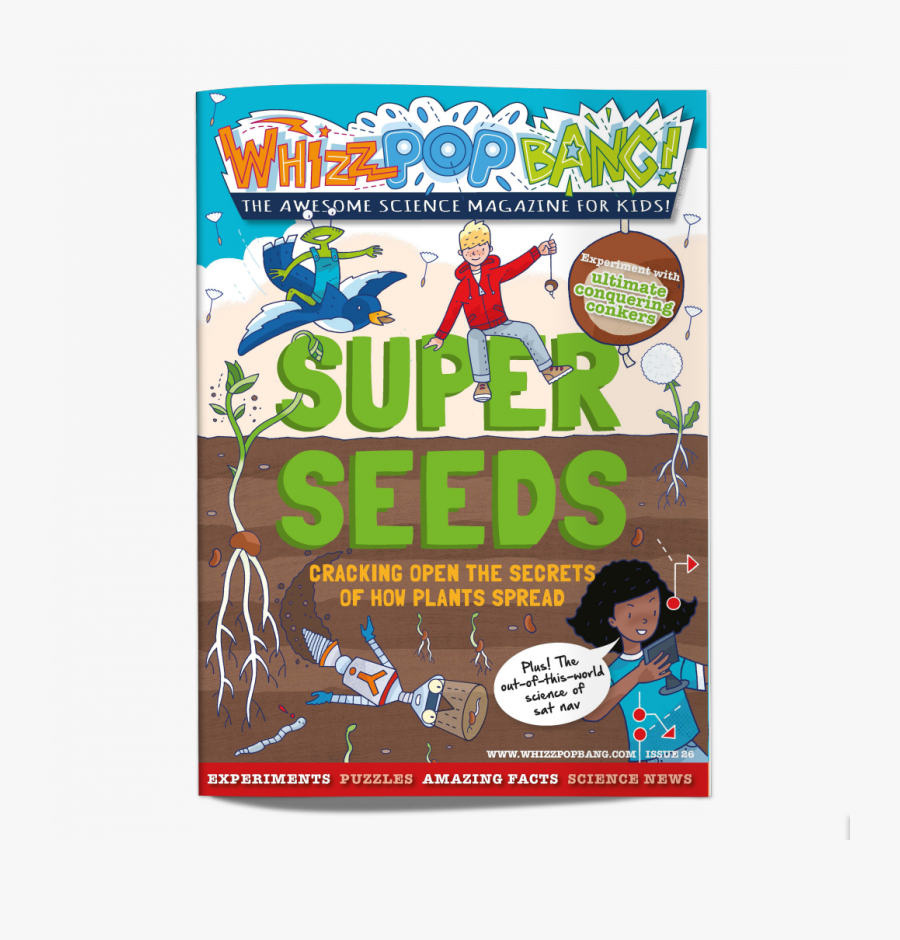 Whizz Pop Bang Science Magazine For Kids Issue 26 Super, Transparent Clipart