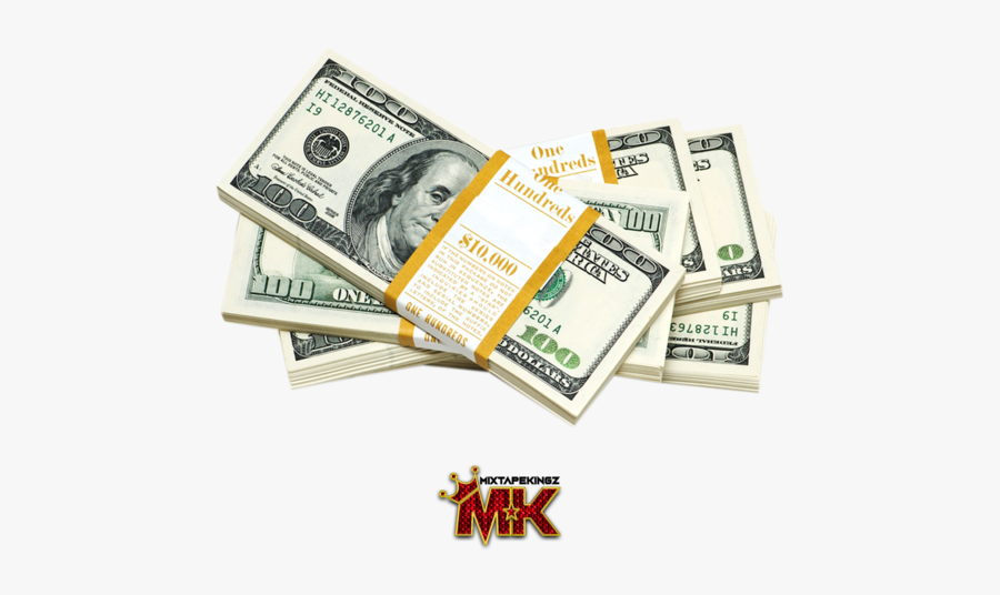 Stack Of Money Png - 100 Us Dollar, Transparent Clipart