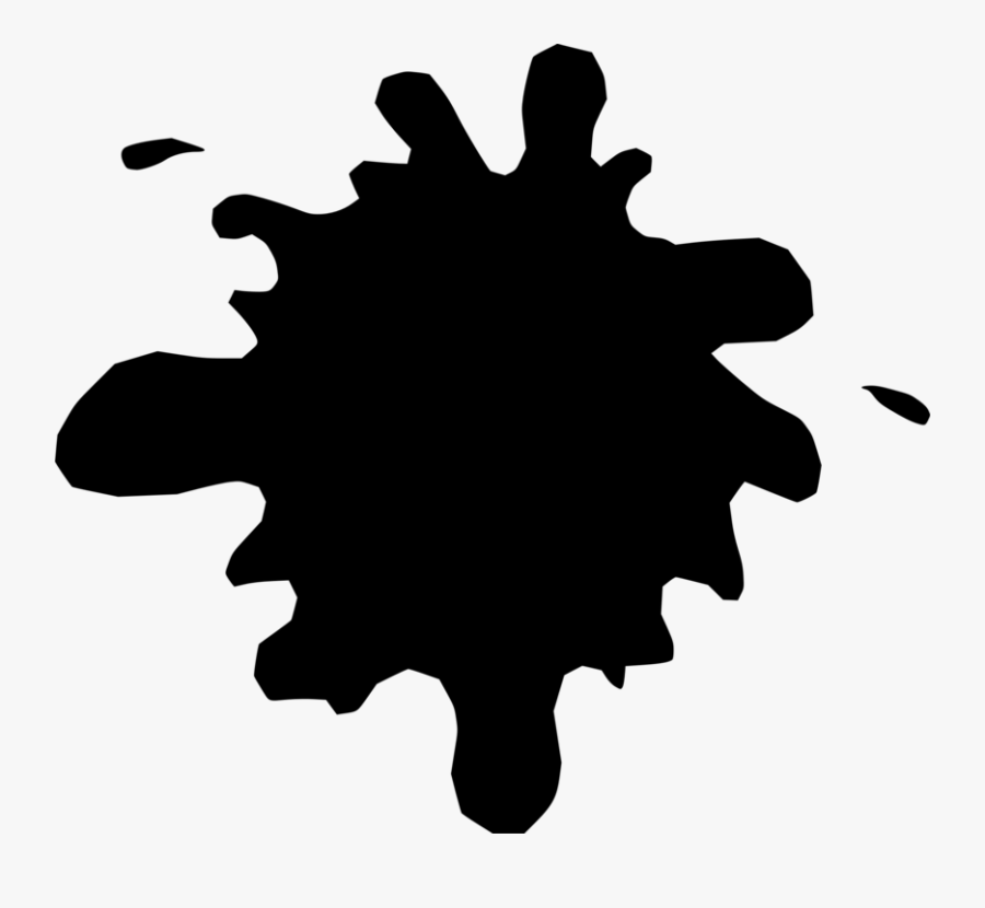 Pdf Windows Metafile Computer Icons - Transparent Black Splat, Transparent Clipart