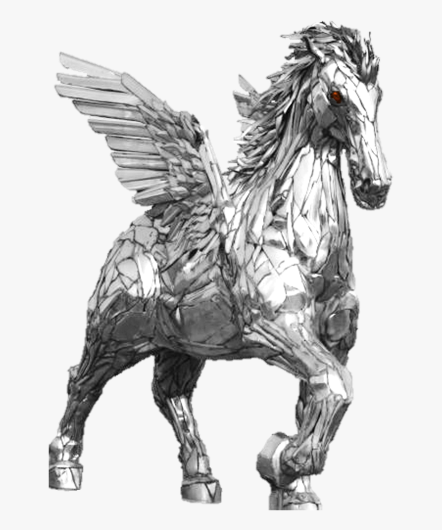 Pegasus Transparent Night - Stallion, Transparent Clipart