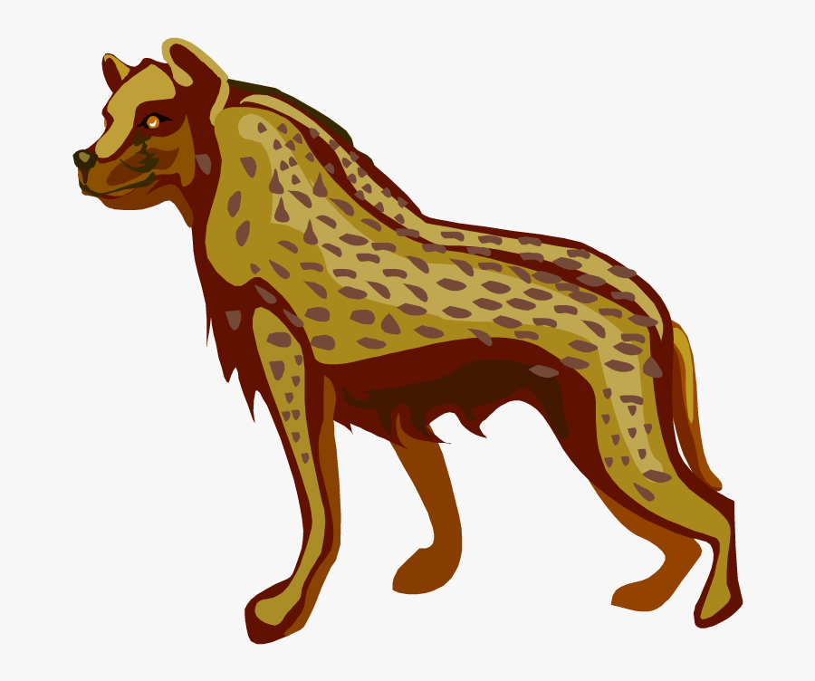 Hyena Emoji, Transparent Clipart
