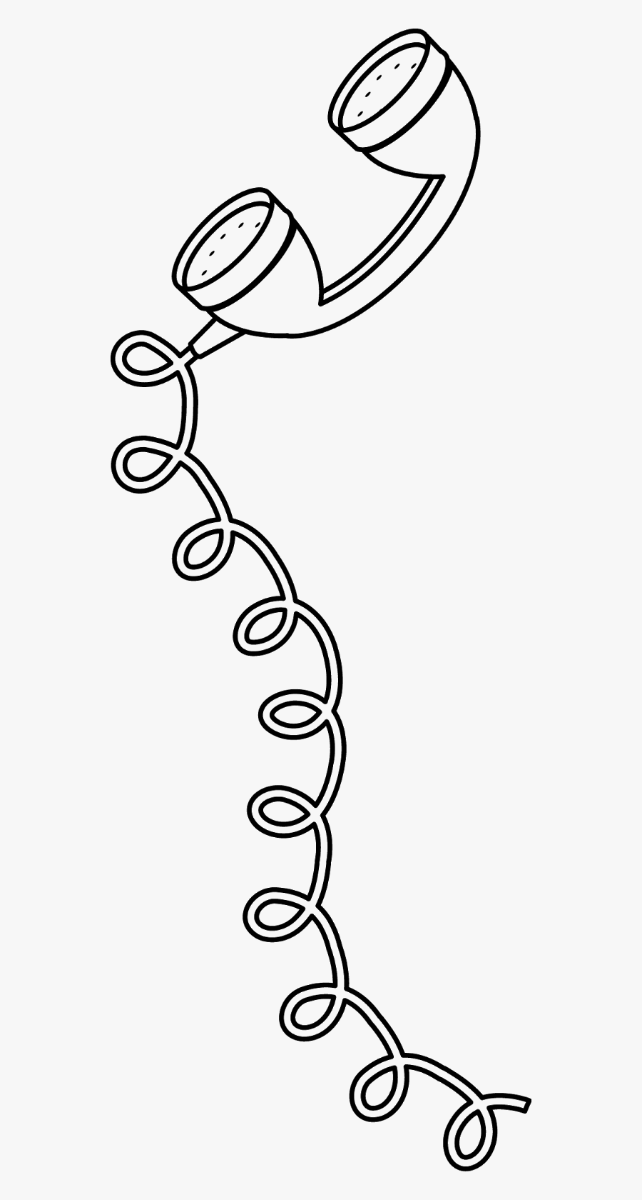 Girls At Phone Clip Art - Digital Stamps, Transparent Clipart