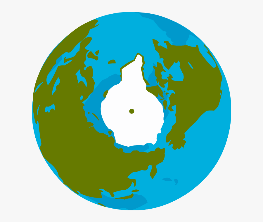 Earth Clip Rotating - Earth Pole View Transparent, Transparent Clipart