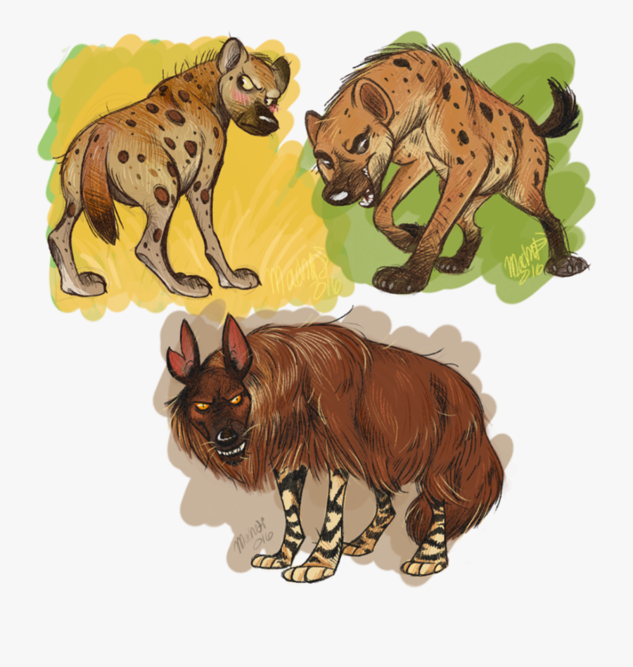 Transparent Hyenas Clipart - Hyena, Transparent Clipart