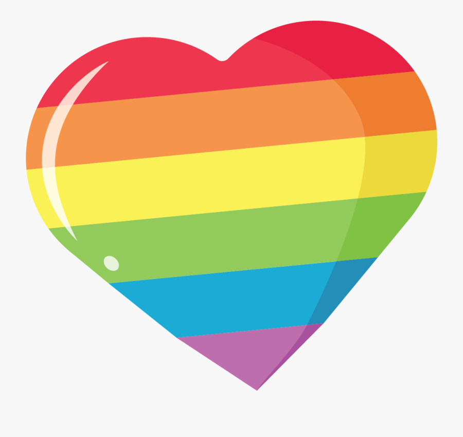 By Efrain - Transparent Lgbtq Heart, Transparent Clipart