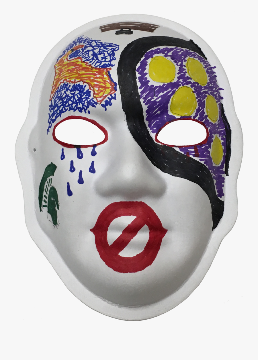 Transparent Lucha Mask Png - Face Mask, Transparent Clipart