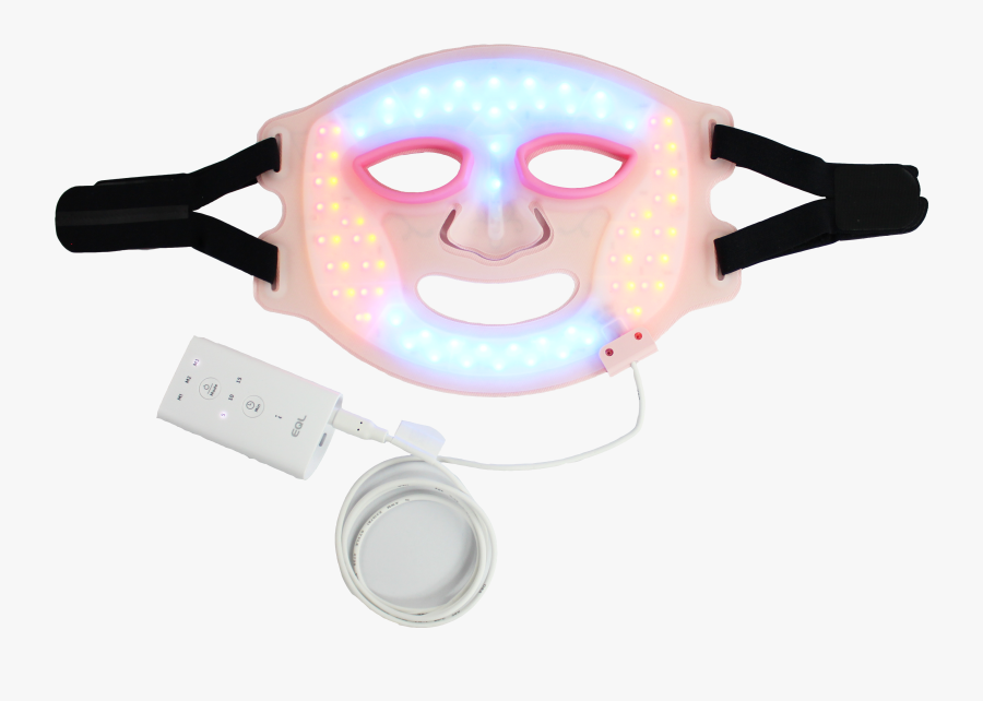 Eql Auro Light Color Therapy Beauty Face Mask For Anti-aging - Mask, Transparent Clipart
