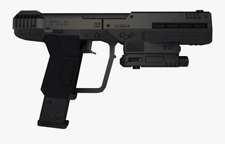 Transparent Double Barrel Shotgun Clipart - Halo Weapons Concept Art, Transparent Clipart