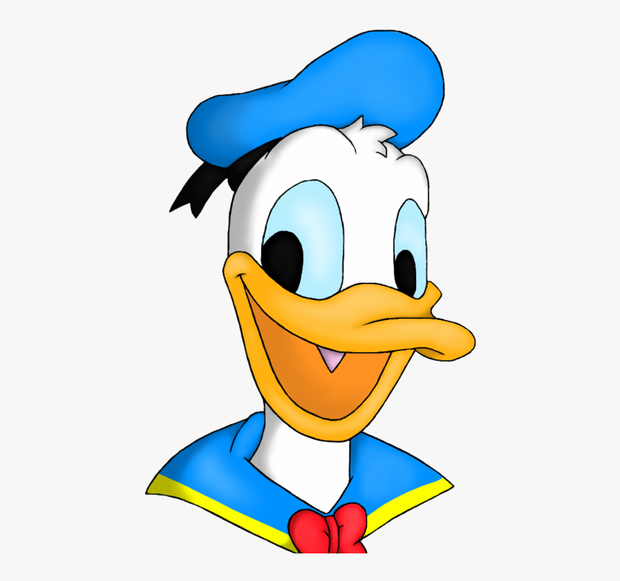 Cartoon Donald The Duck, Transparent Clipart