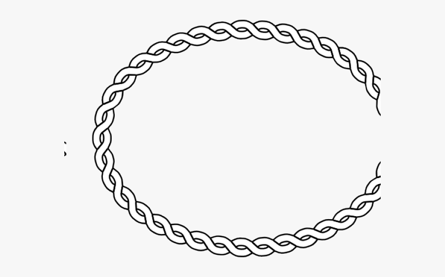 Oval Clipart Rope - Ornament Circle Vector Free, Transparent Clipart