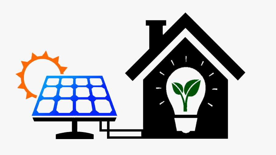 Solar Panel Clipart Solar Radiation - Solar Energy Clipart Black And White, Transparent Clipart