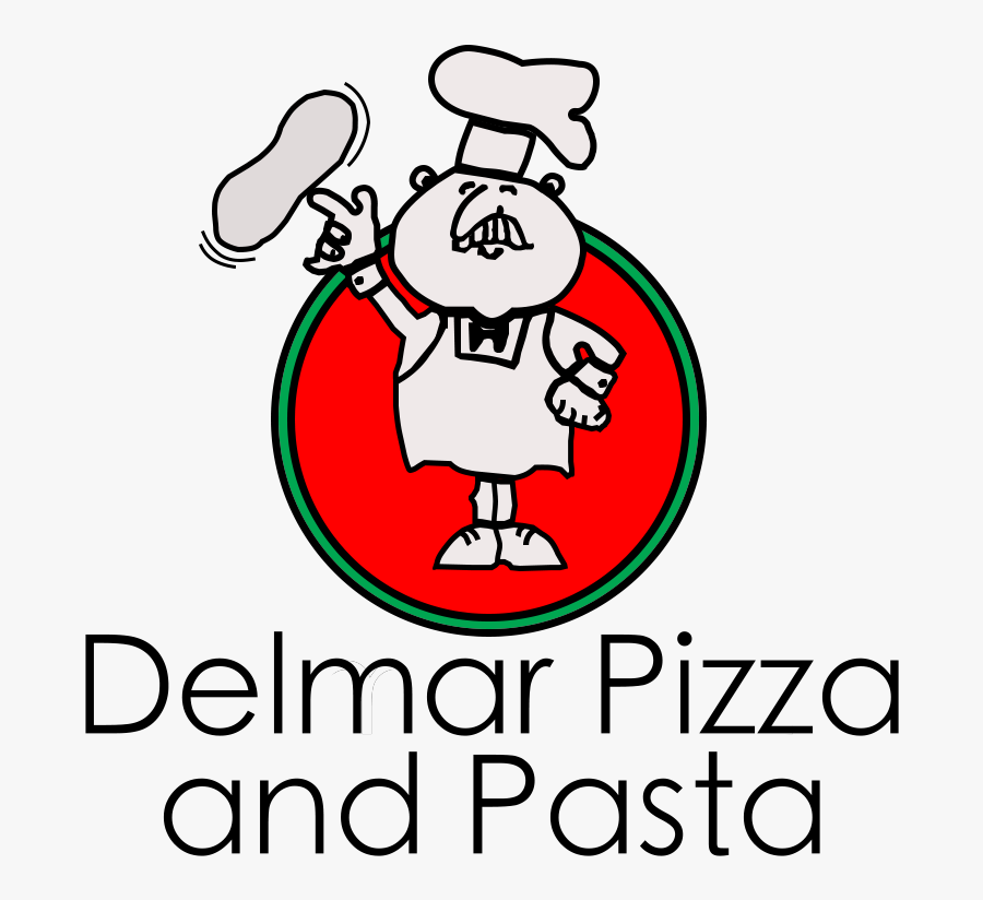 Logo-dark - Delmar Pizza, Transparent Clipart