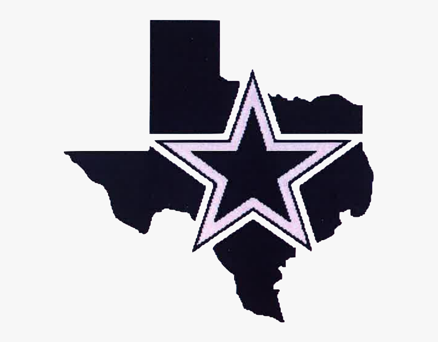 Dallas Cowboys Star Texas, Transparent Clipart