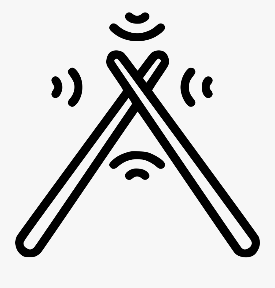 Drum Sticks - Drum Stick, Transparent Clipart