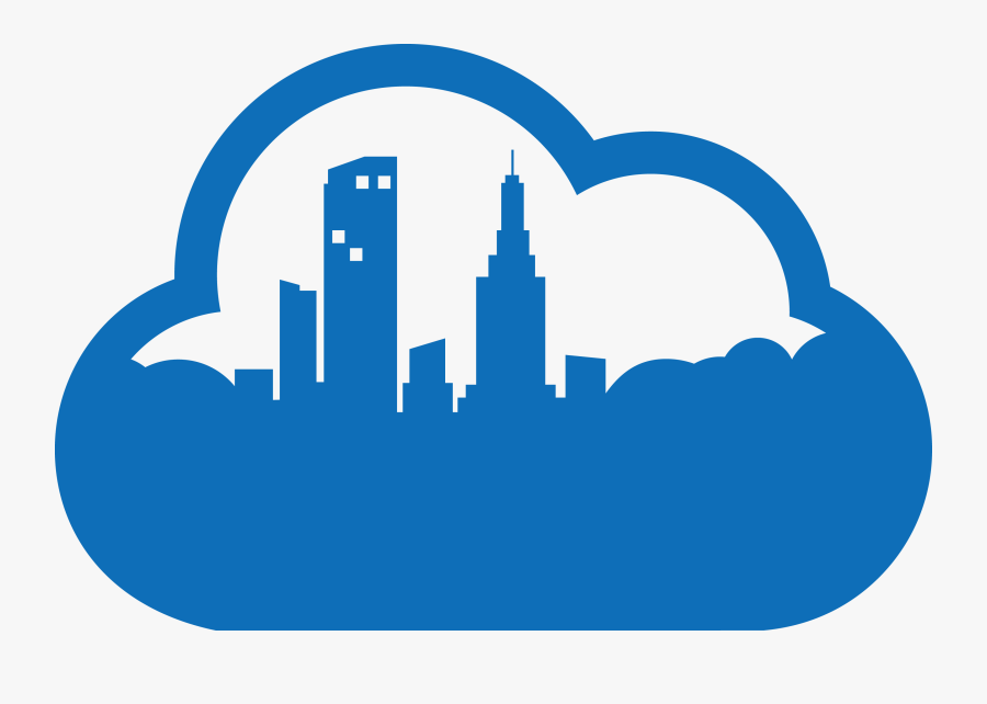 City Clipart Tall Building - Logo Cloud Computing, Transparent Clipart