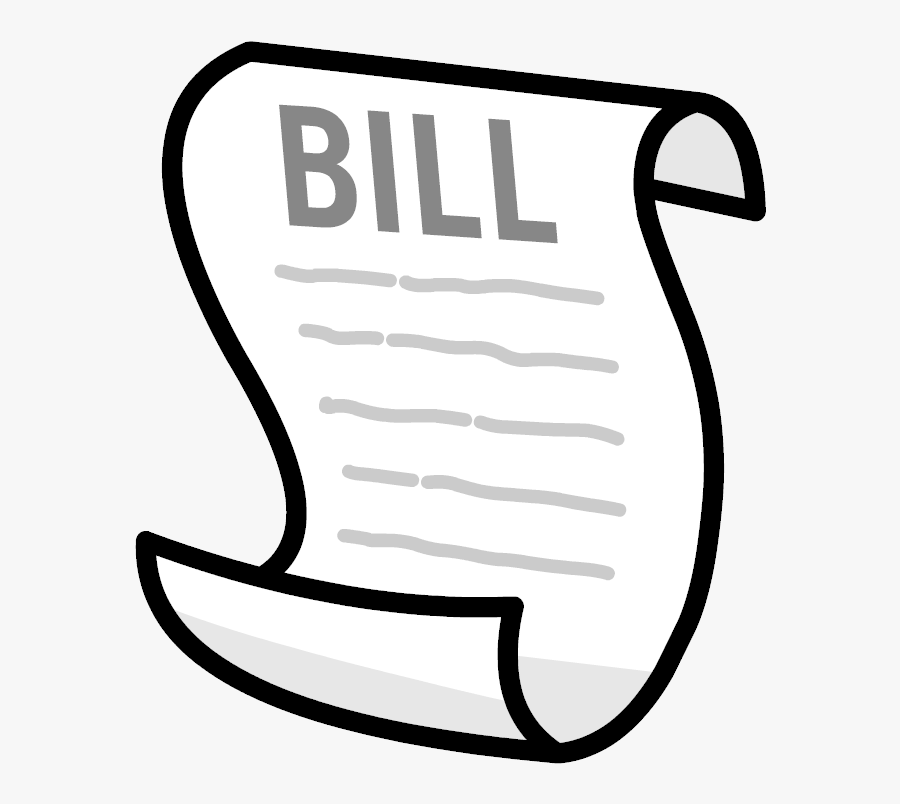 Bill Free Clipart Pictures Transparent Png - Clip Art Legal Bill, Transparent Clipart